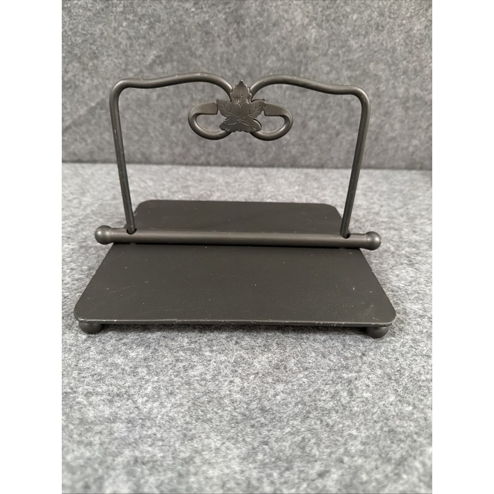Longaberger Wrought Iron Napkin Holder Black